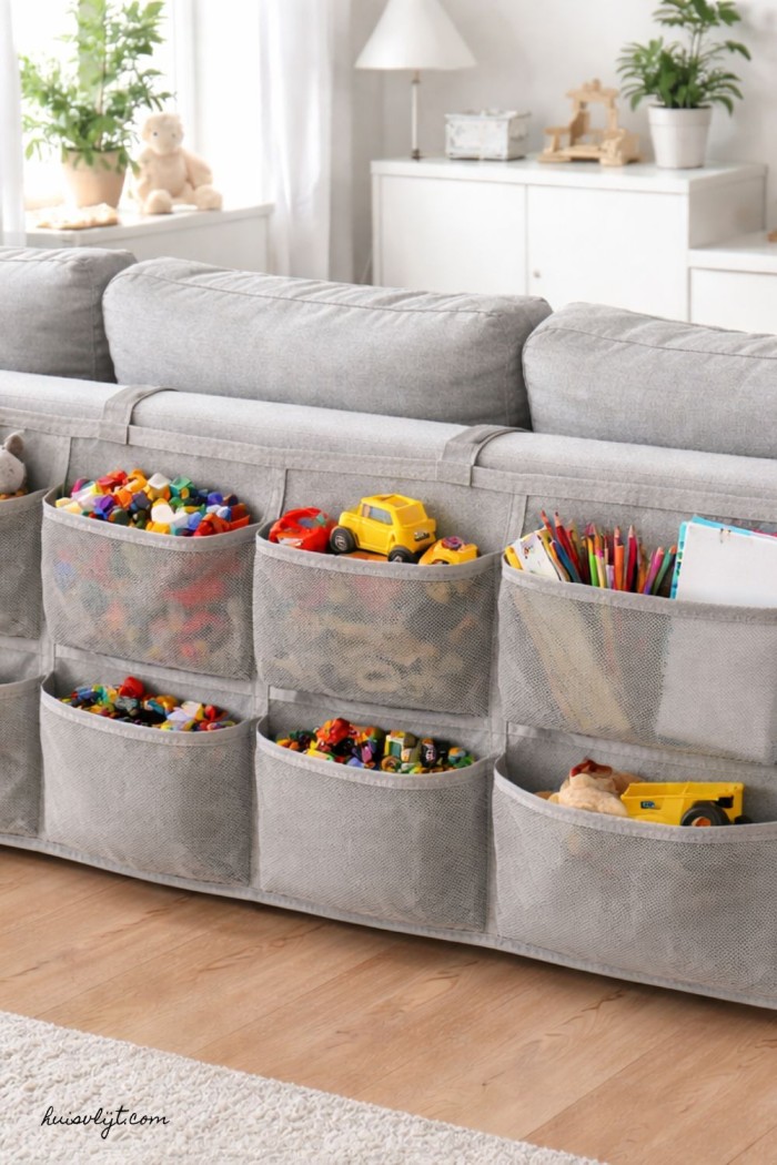 speelgoed opruimen woonkamer