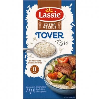 Rijst koken in 3 simpele stappen! 4 Lassie rijst met extra vezel