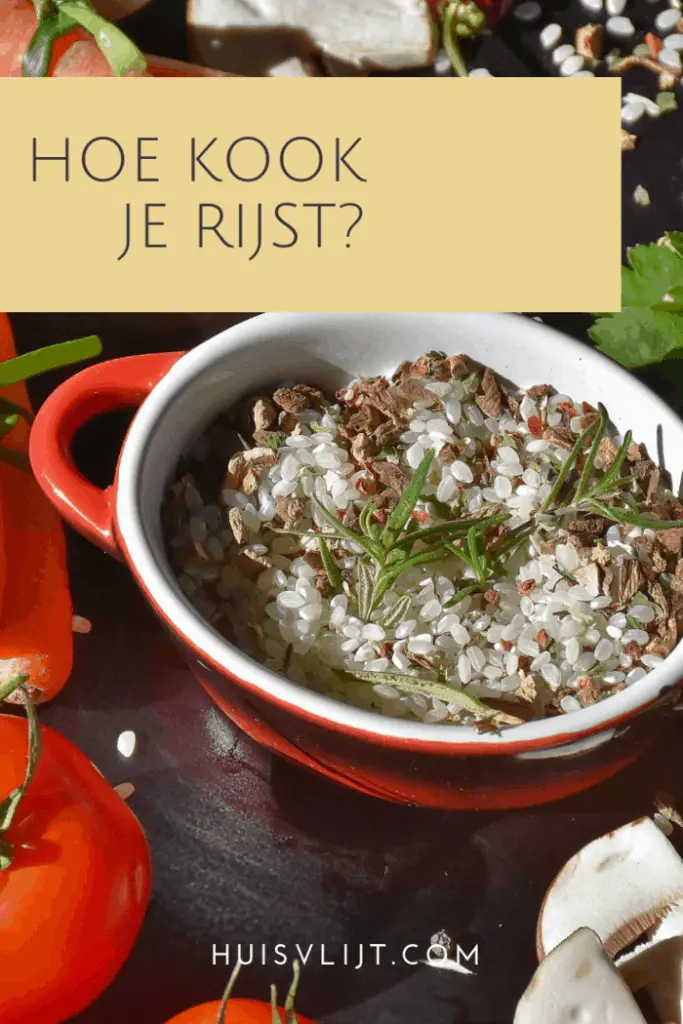 Hoe kook je rijst?