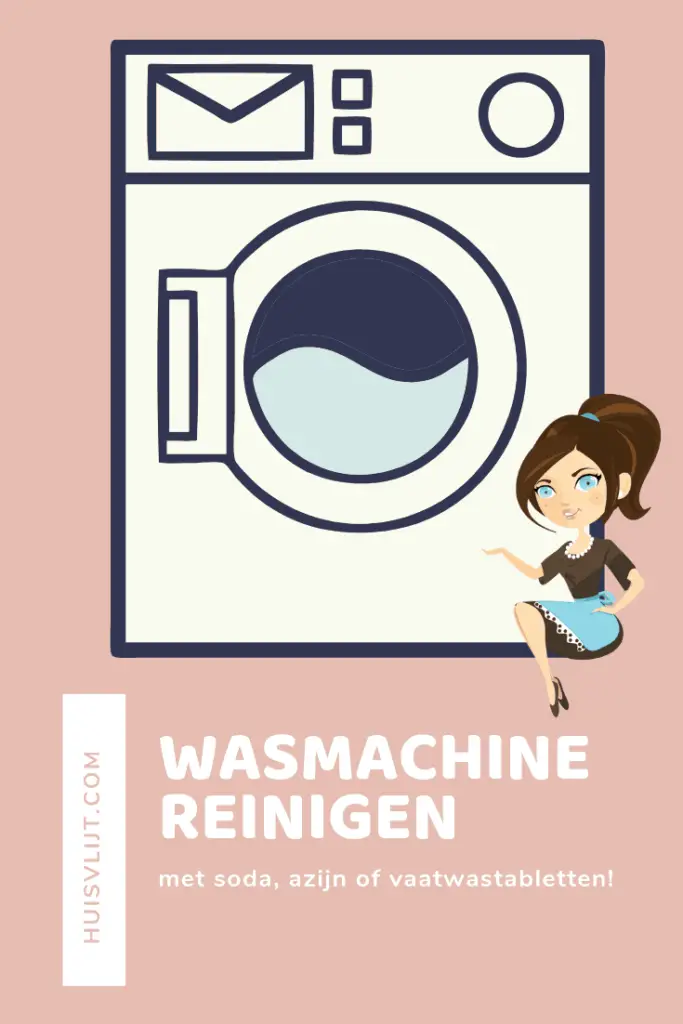 Wasmachine reinigen met soda, azijn of vaatwastablet