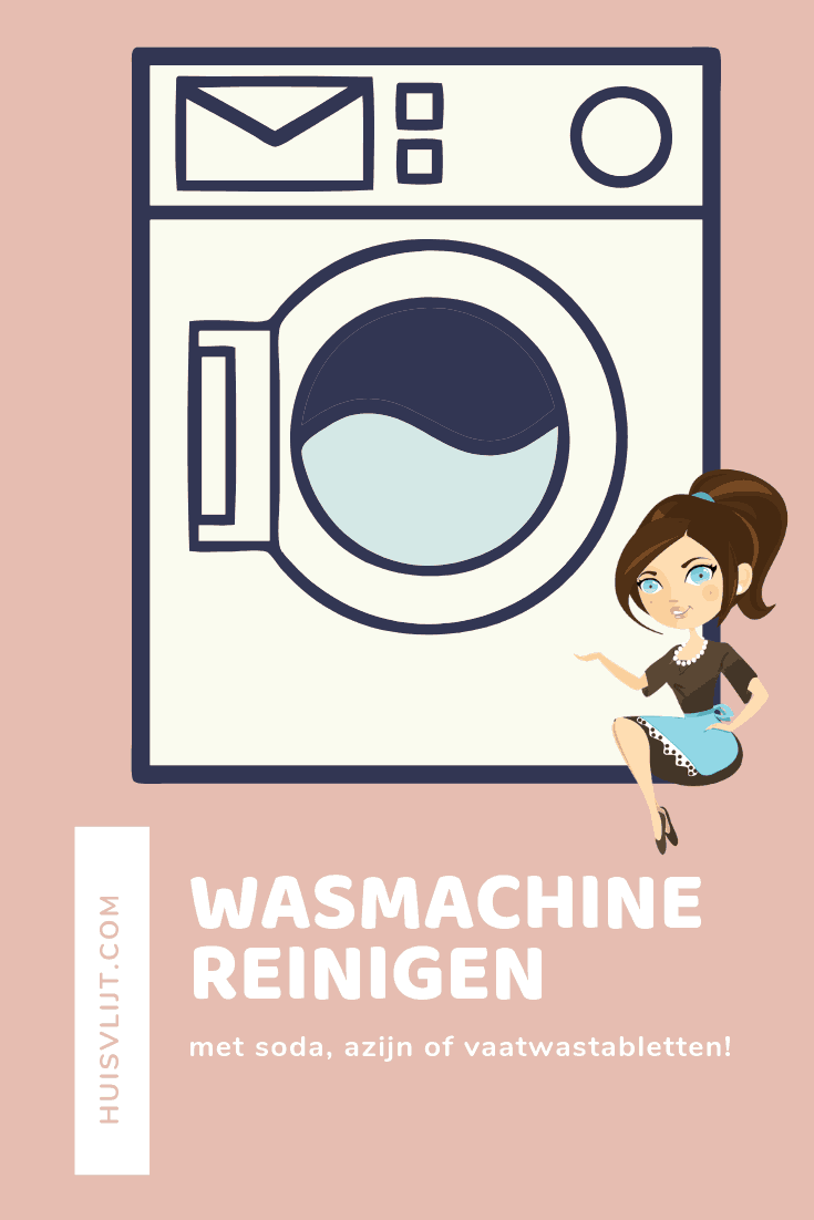 Wasmachine reinigen in 5 stappen!