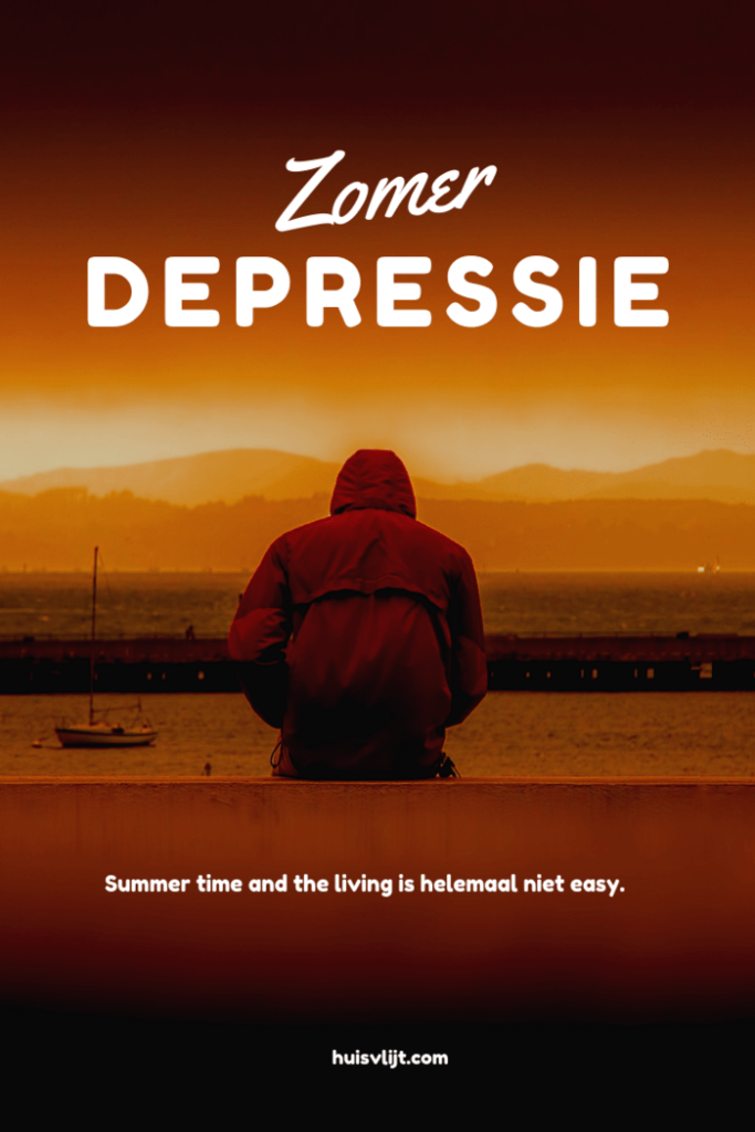 Zomerdepressie: somber tijdens de zomer(vakantie)