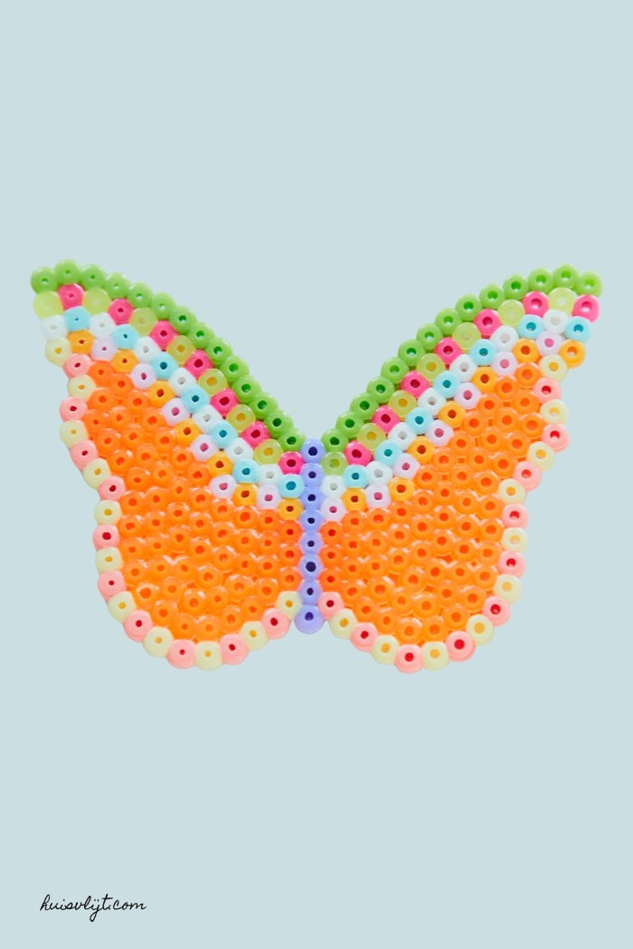 strijkkralen vlinder