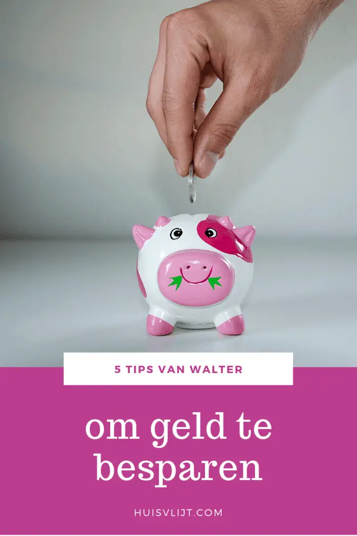 Geld besparen tips