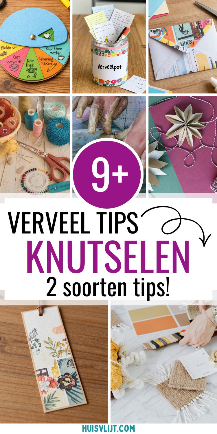 9 verveel tips knutselen
