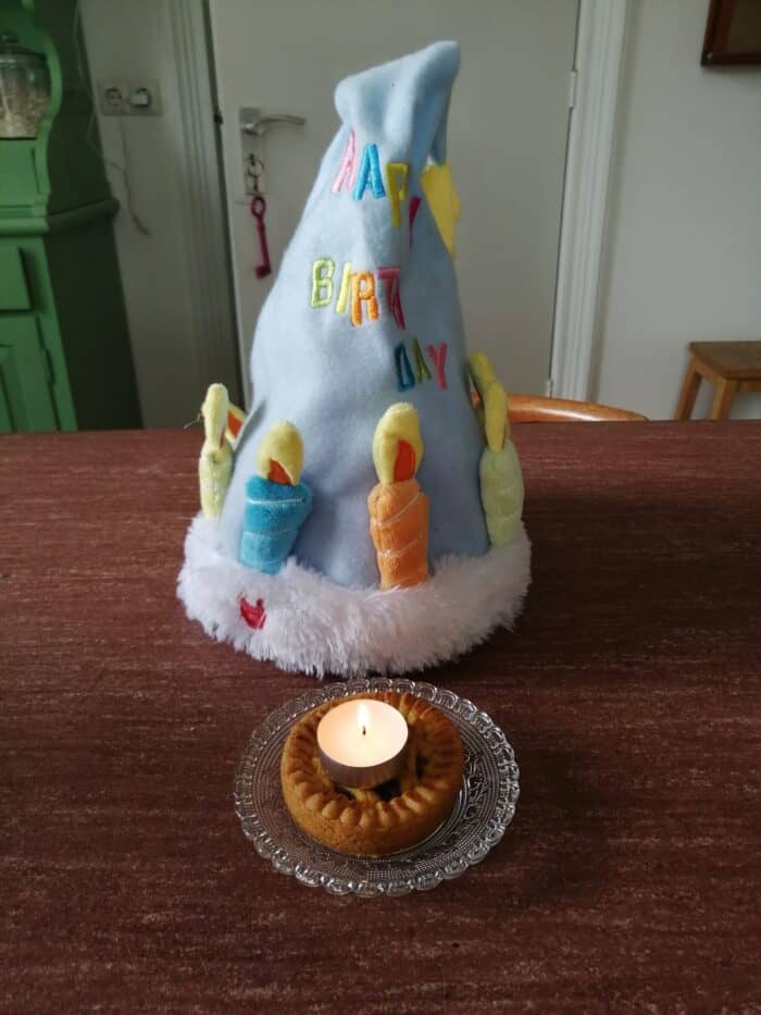 Mini taartje voor 16e verjaardag