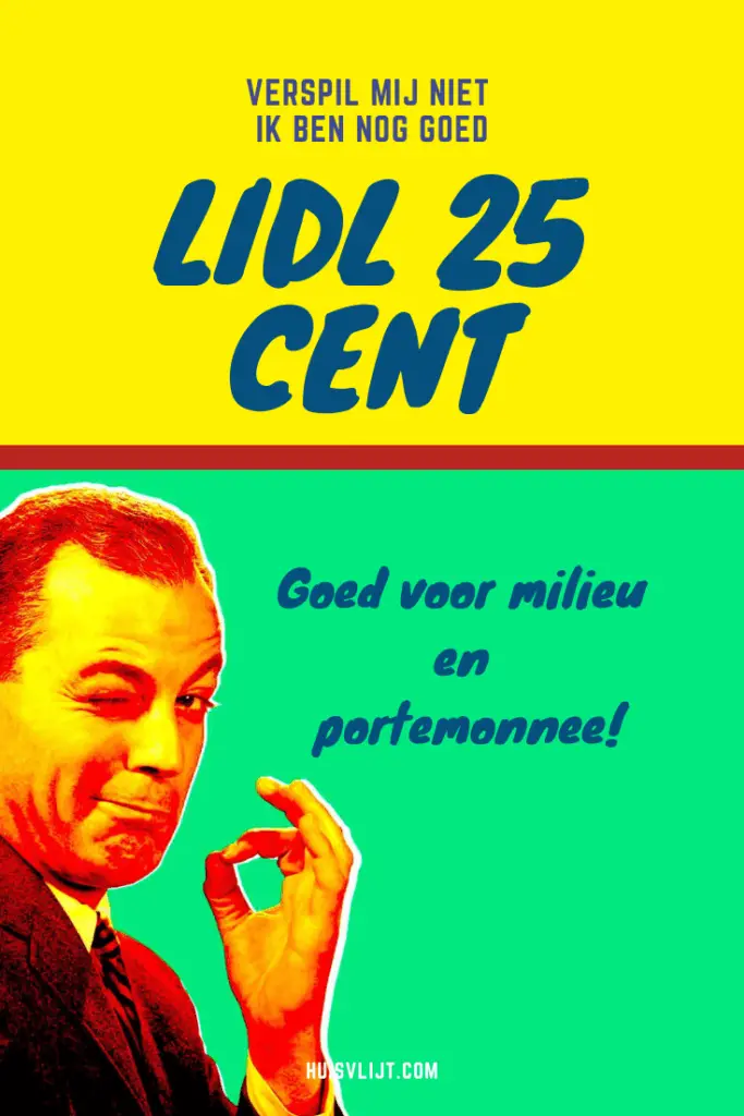 Lidl boodschappen 25 cent