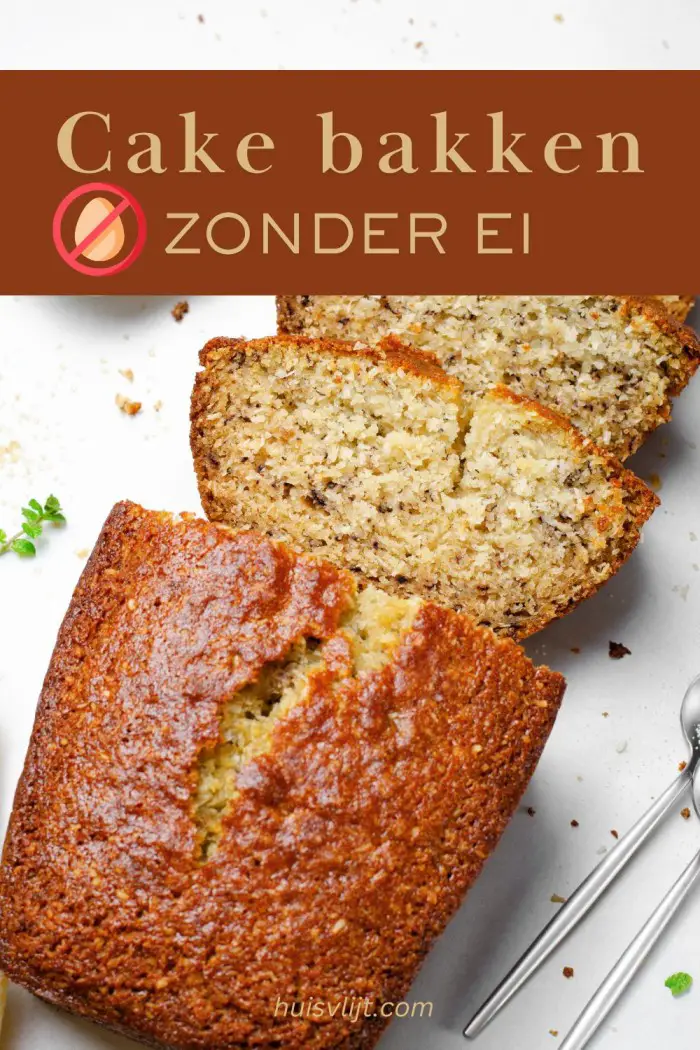 cake bakken zonder ei