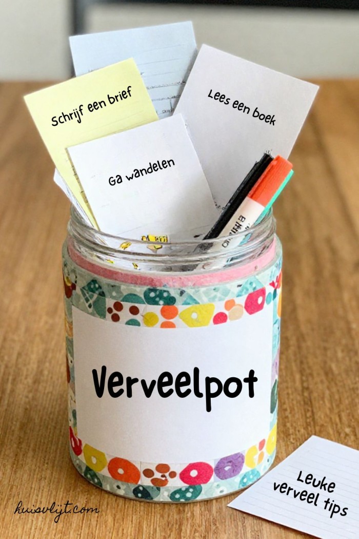 leuke verveel tips