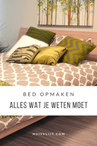 bed opmaken
