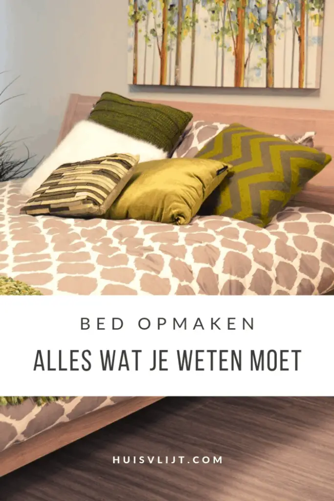 bed opmaken