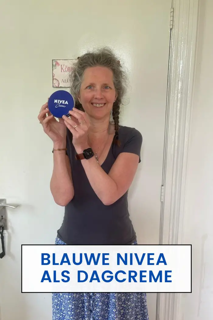 blauwe nivea als dagcreme