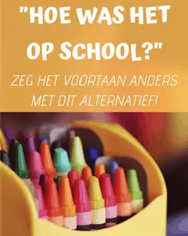 Hoe was het op school vandaag
