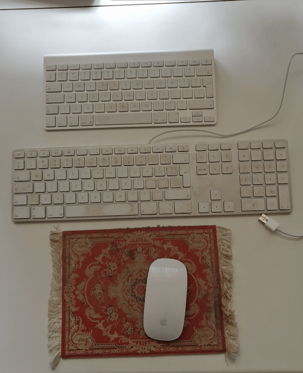 toetsenbord doet raar iMac