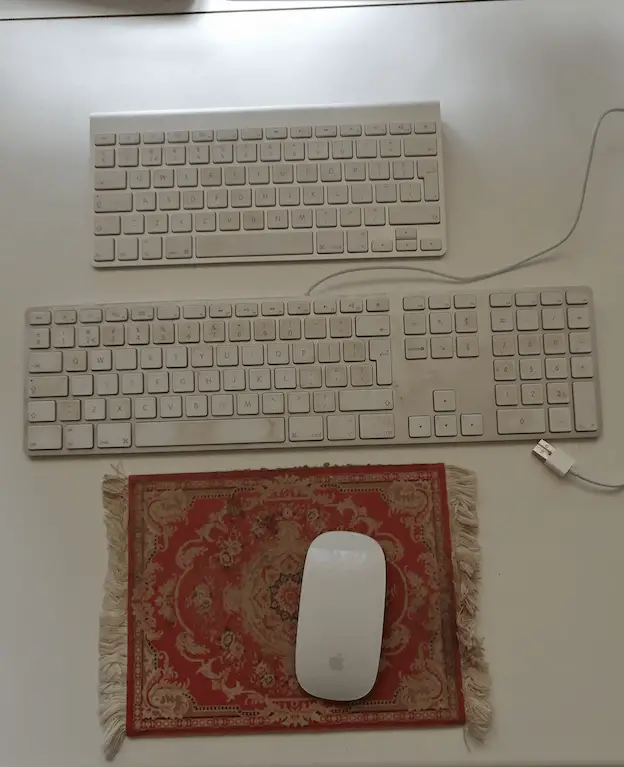 Aargh,mijn toetsenbord doet raar! 1 toetsenbord doet raar iMac