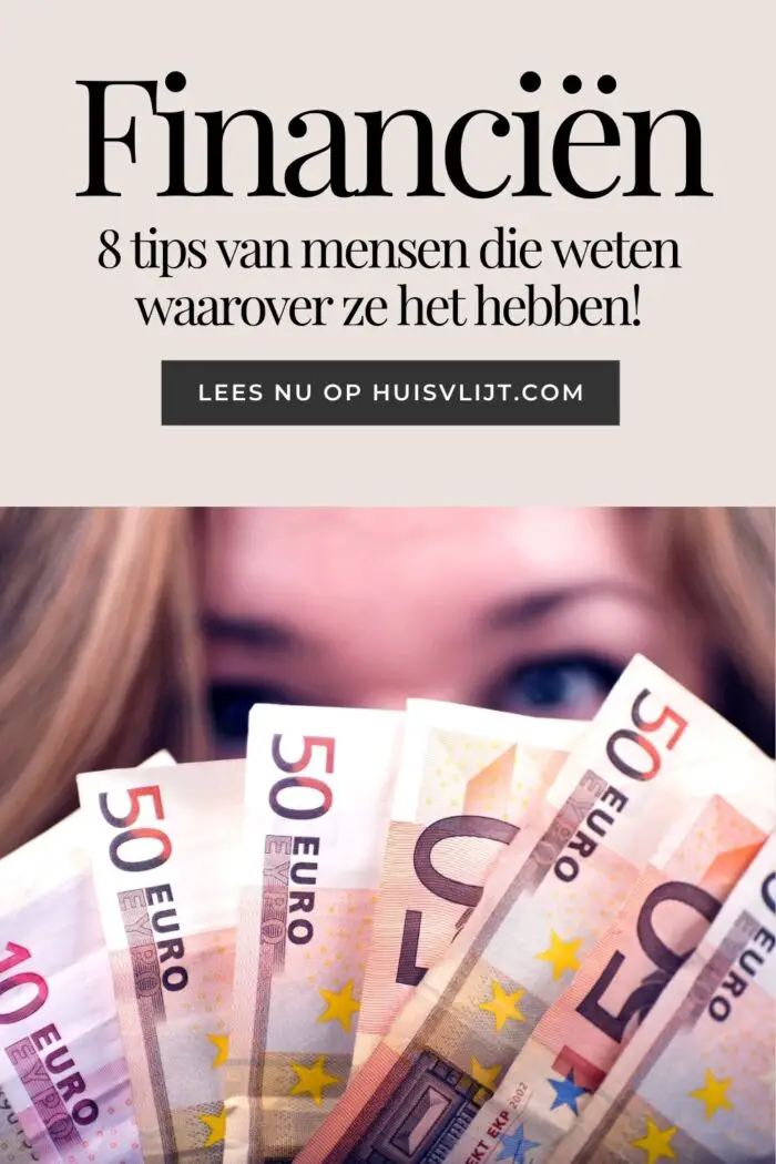 financiën bijhouden
