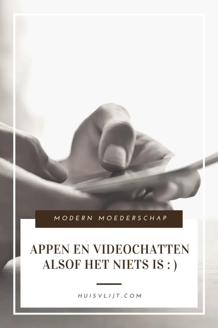 Modern moederschap: nieuwe taken