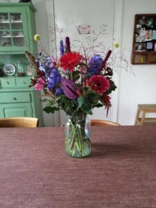 Bloemen in vaas