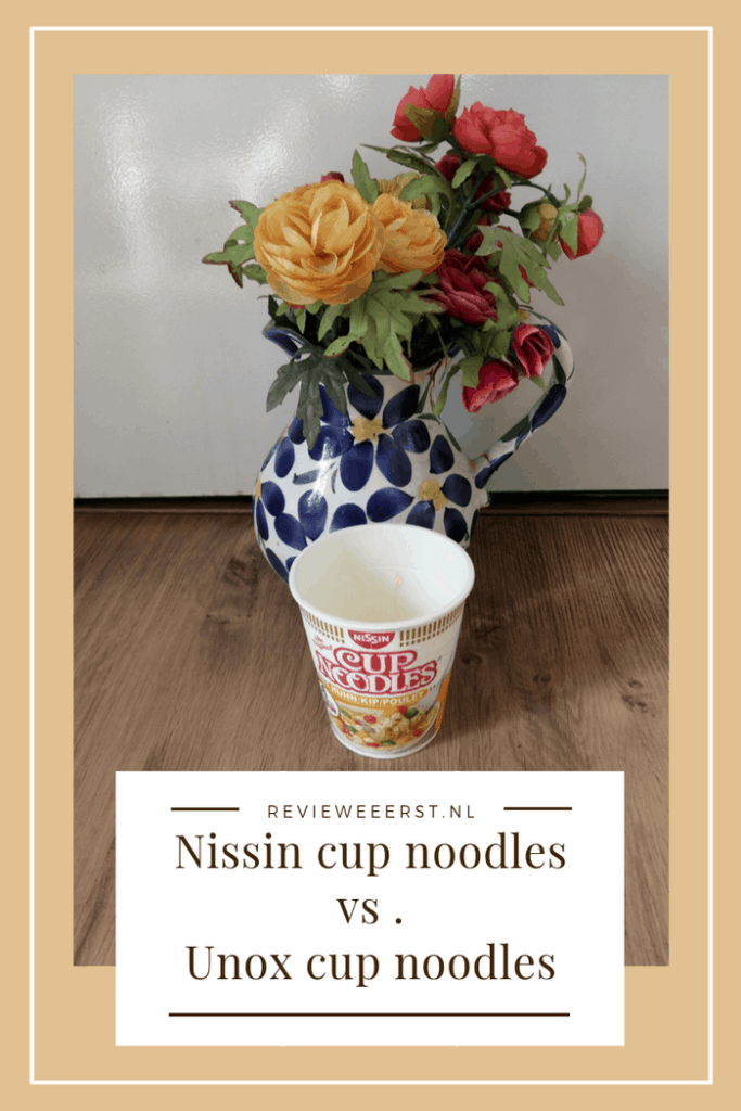 Nissin noodles versus Unox noodles
