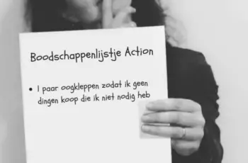 Action boodschappenlijstje