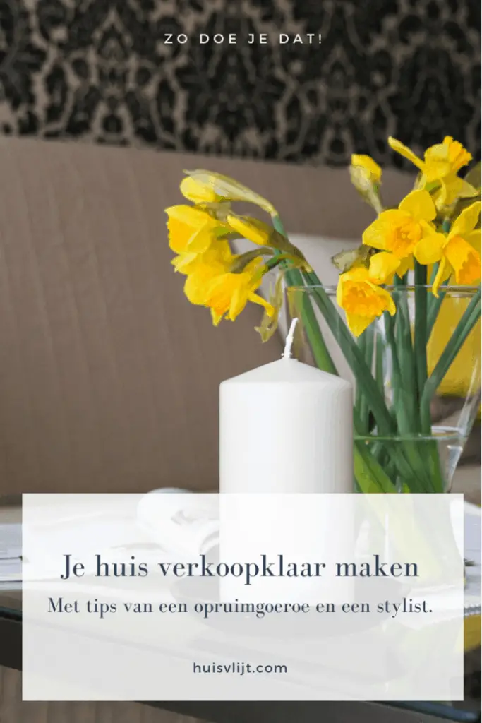 Huis verkoopklaar maken