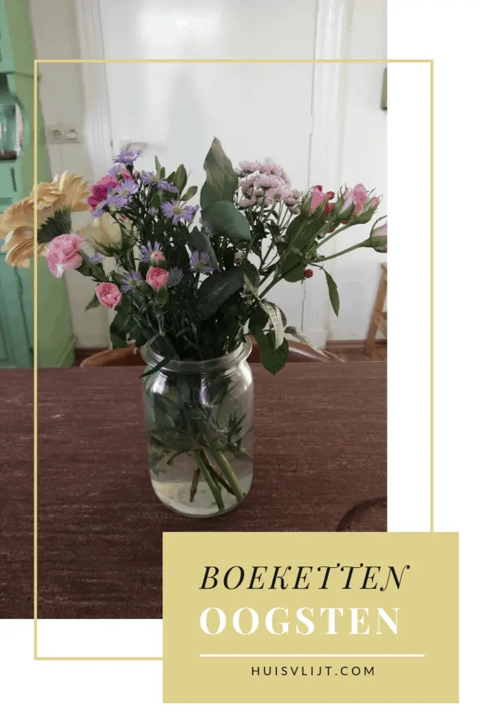 Boeketten oogsten