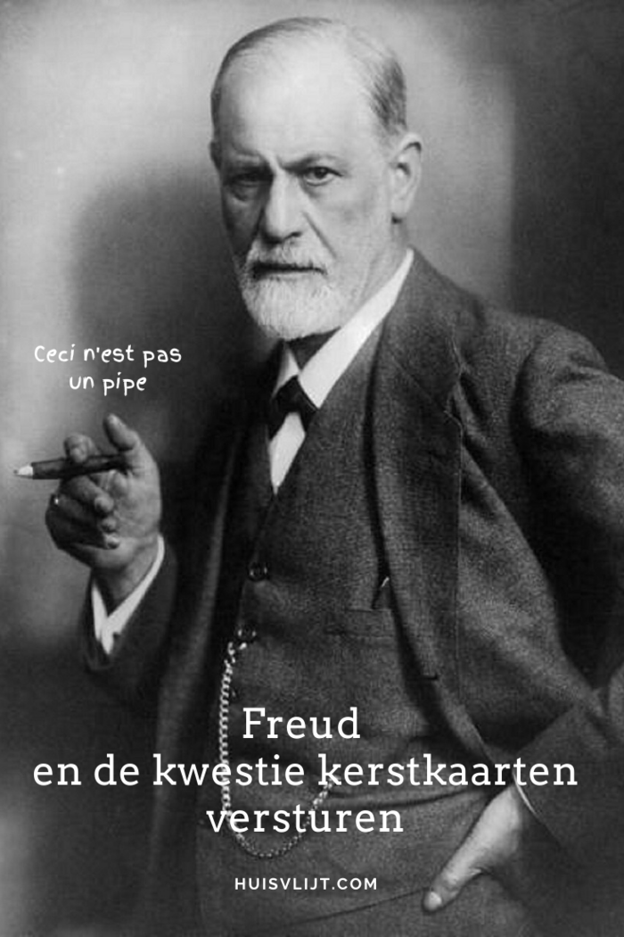 Freud en de kwestie kerstkaarten versturen