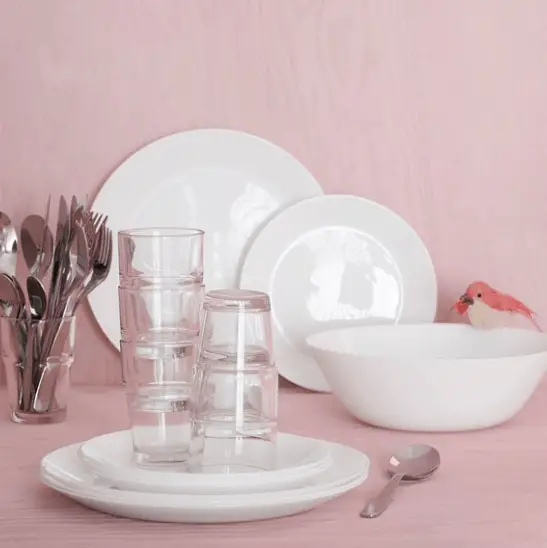 Ikea servies van arcopal en het heet OFTAST 2 ikea servies