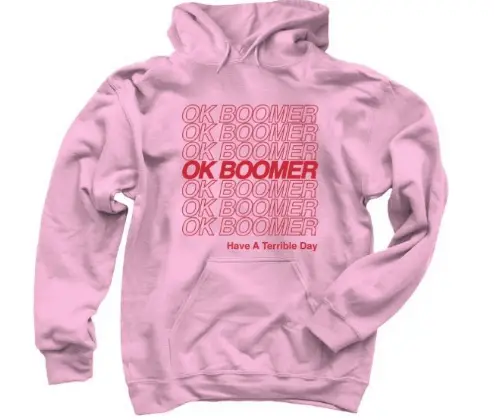 'Ok boomer.' nieuwe uitdrukking geleerd. Kende jij hem al? 4 ok boomer