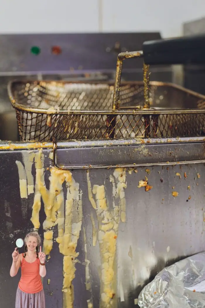 friteuse reinigen