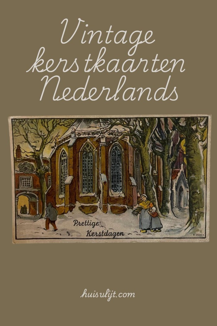 vintage kerstkaarten nederlands