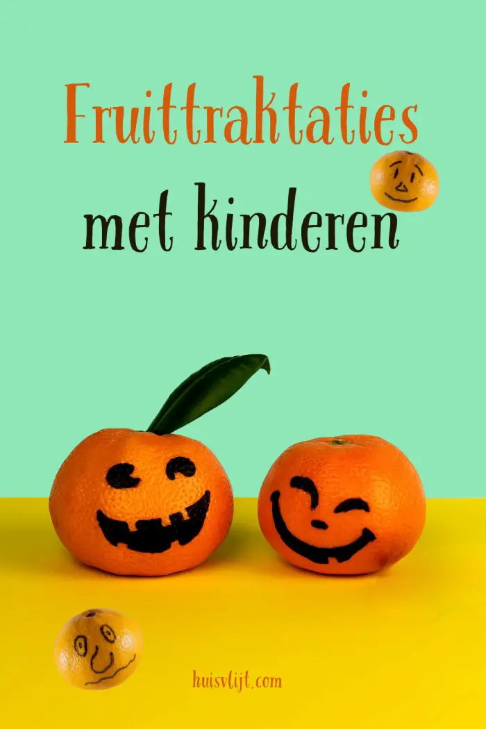 fruittraktaties met kinderen