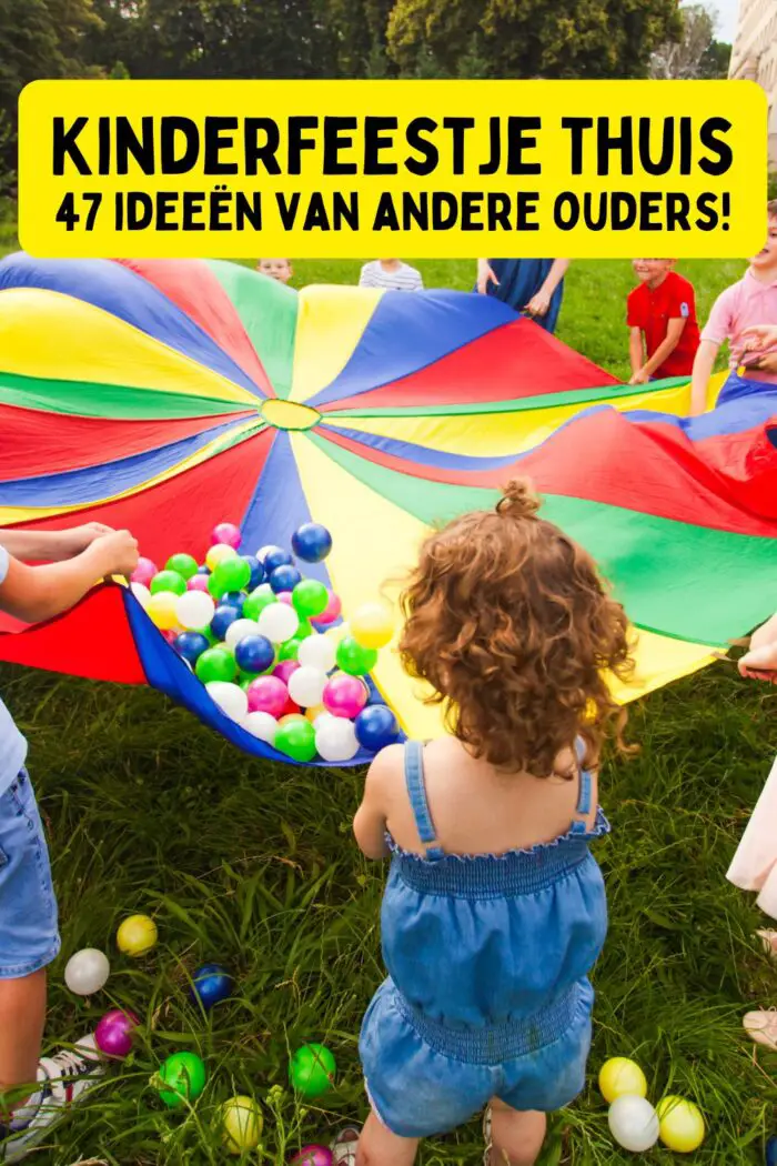 kinderfeestje thuis ideeën