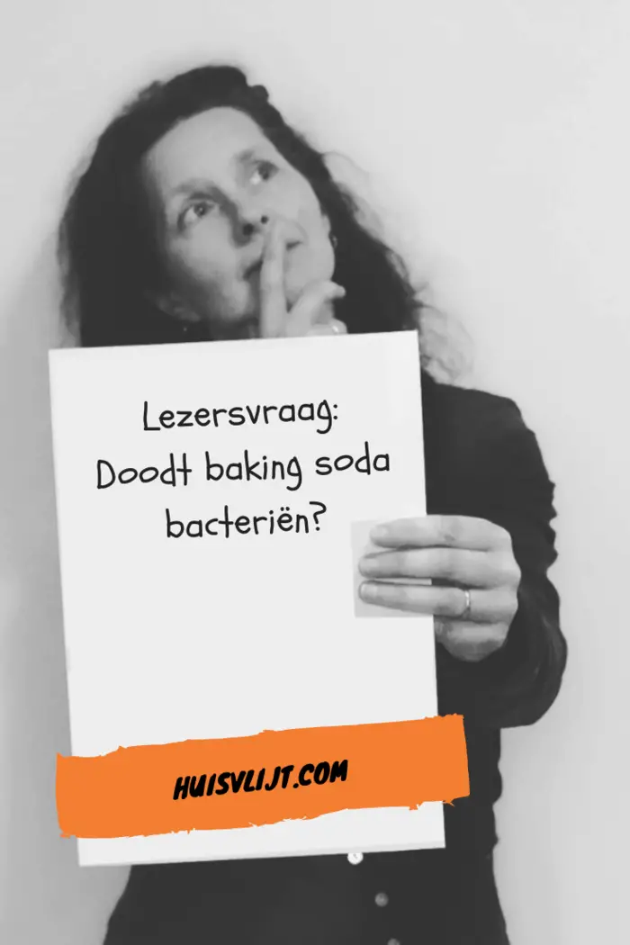 Baking soda: doodt het bacteriën? Ontsmetten met soda?