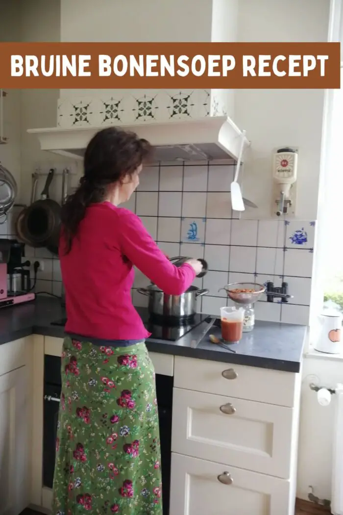 bruine bonensoep recept