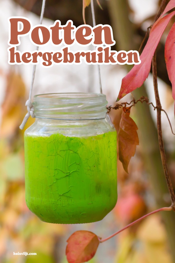 potten hergebruiken