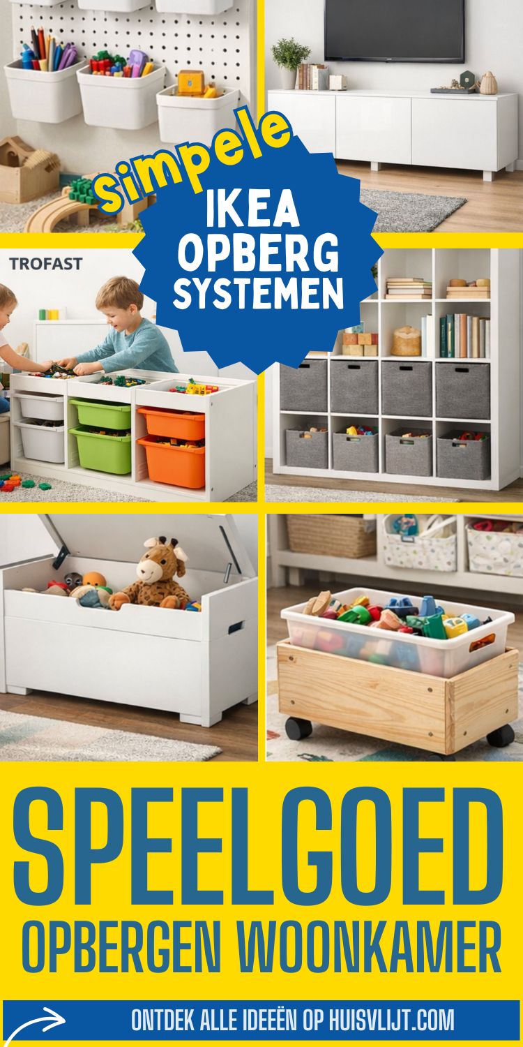 speelgoed opbergen woonkamer ikea