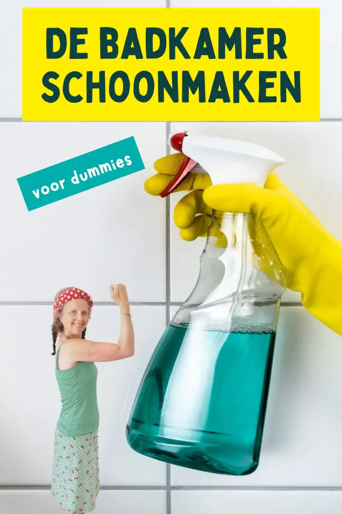 badkamer schoonmaken
