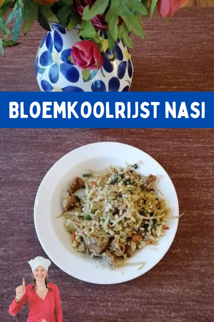 bloemkoolrijst nasi