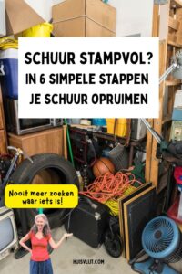 schuur opruimen