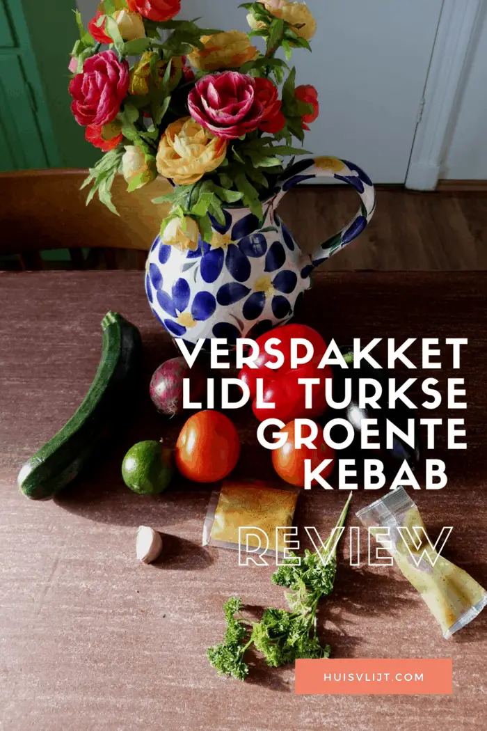 Groentekebab Turkste groente: verspakket Lidl review