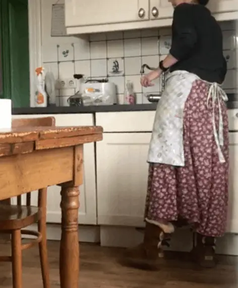 Het huishouden gaat gewoon door