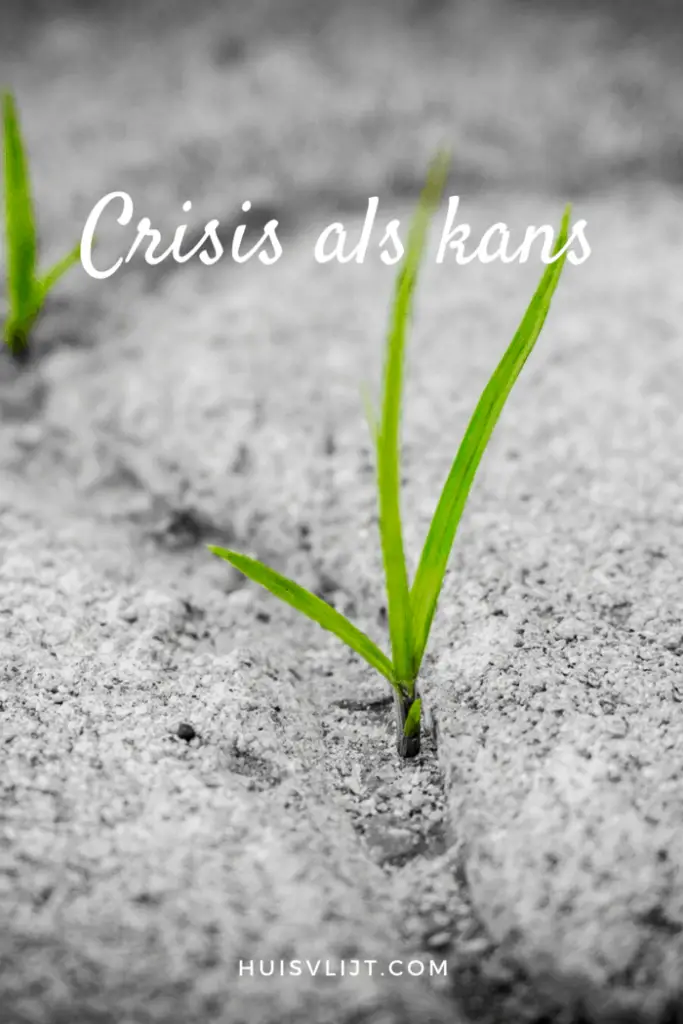 crisis als kans