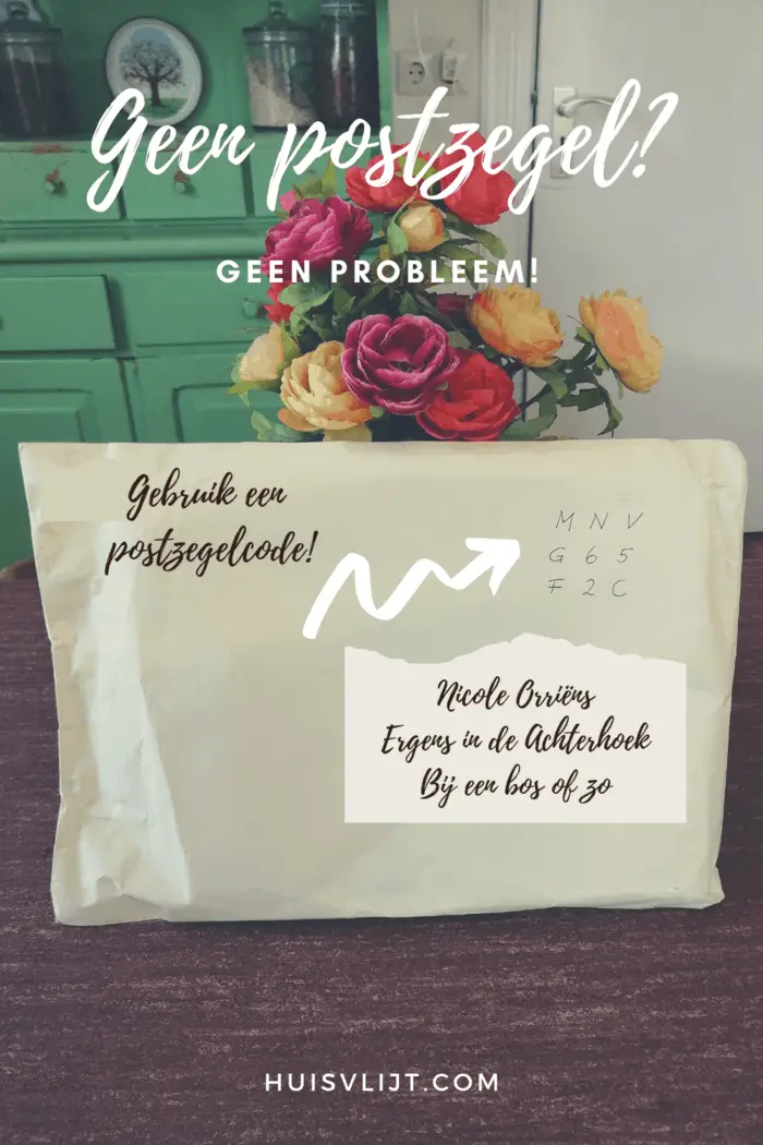 Geen postzegel? Geen probleem!