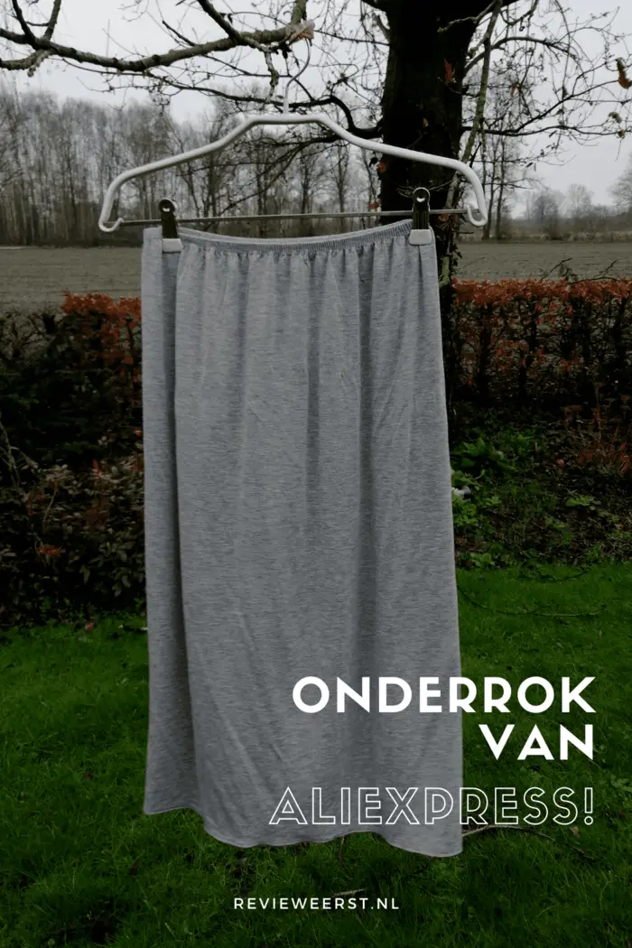 Onderrok gevonden! Van AliExpress