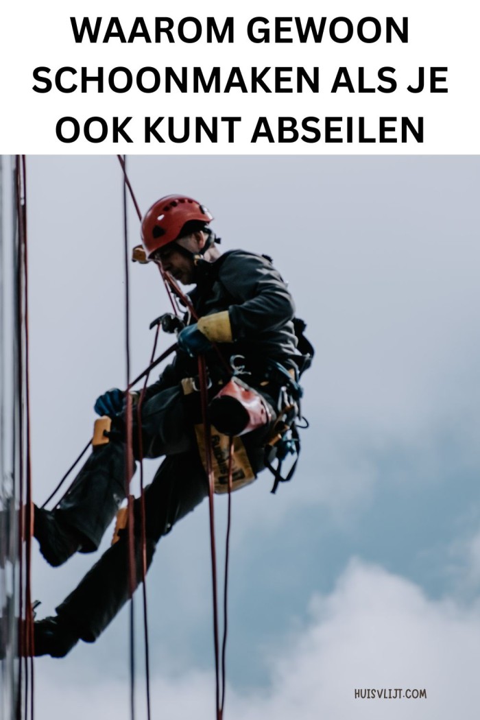 schoonmaak humor man