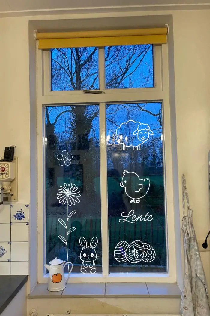 raamtekening lente