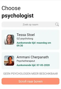 Online therapie