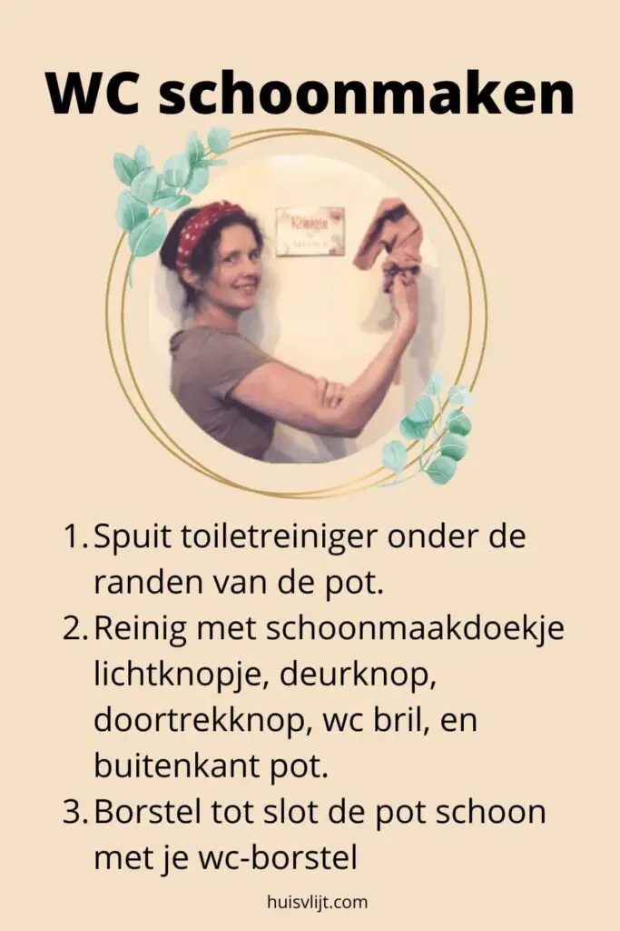 wc schoonmaken