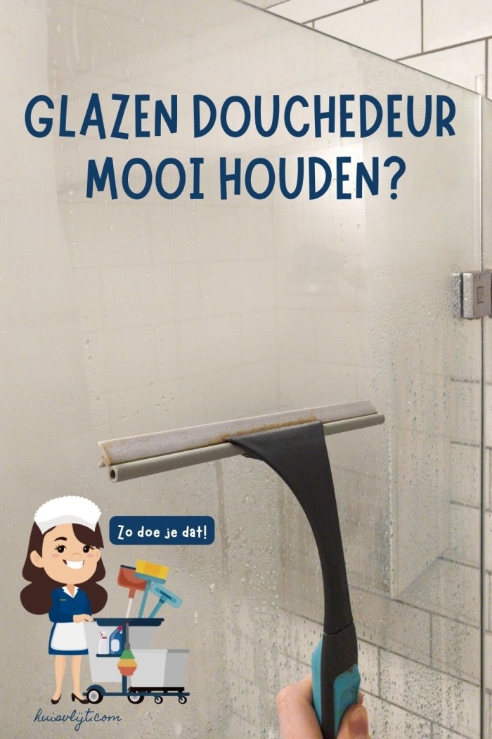 glazen douchedeur 